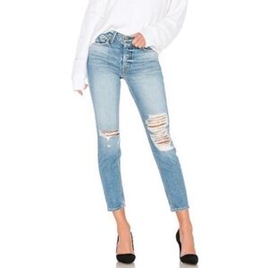 GRLFRND Heavily Distressed Skinny Jeans